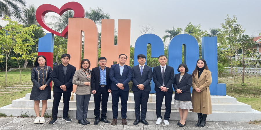 Trường Đại học chodang sang thăm và ký MOU với trường Duyên Hải