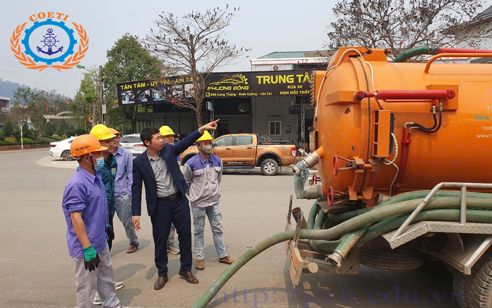khóa học vận hành xe hút bể phốt chuyên dụng